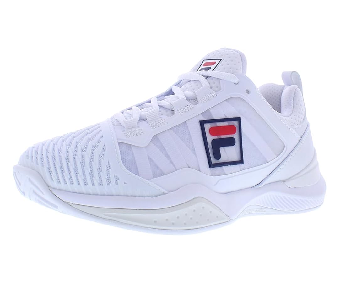 Amazon.com | Fila Speedserve Energized White/White/White 7 B